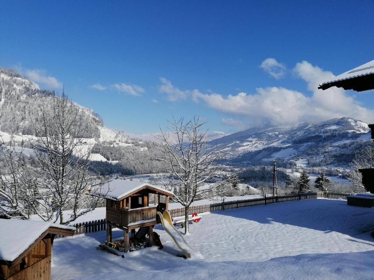 Ferienwohnung Weidinghof Sankt Veit im Pongau Exterior foto