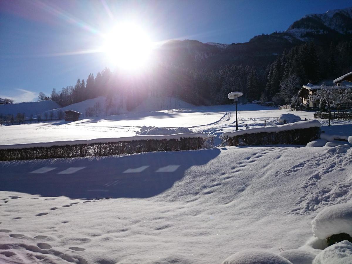 Ferienwohnung Weidinghof Sankt Veit im Pongau Exterior foto